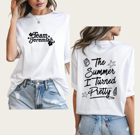 Other - Team Jeremiah Or Team Conrad 2 Sided Shirt  The Summer I Turned Pretty